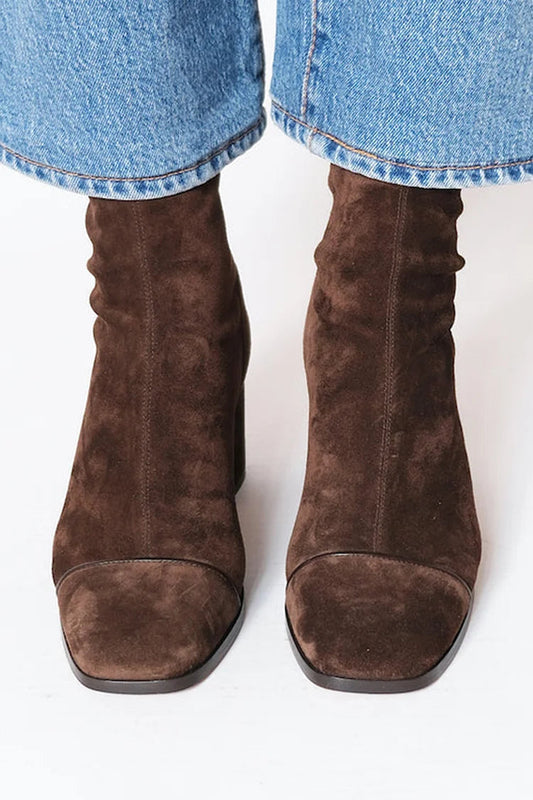 Margo™ | Suede Elegance Ankle Boots