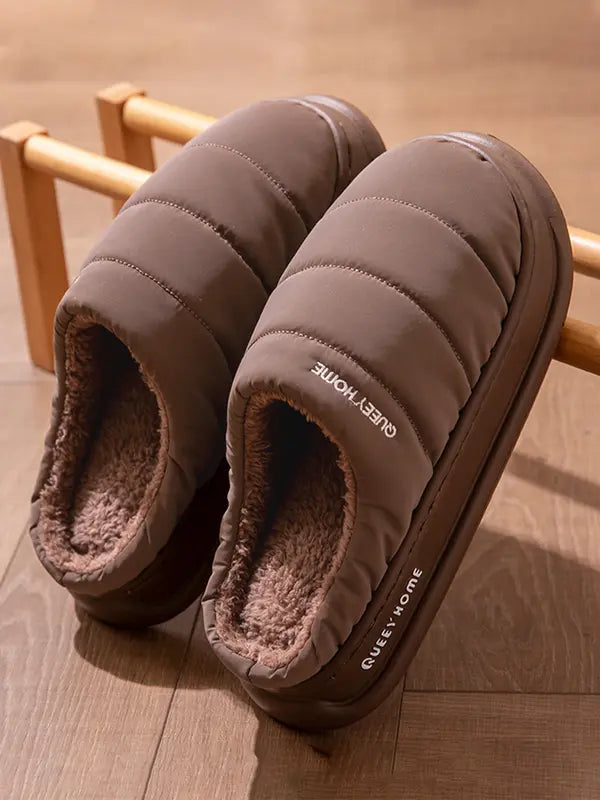 PIPER | Comfortable Warm Fleece Lined Non-Slip Indoor Slippers