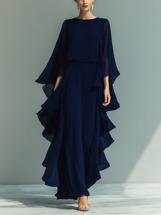 Alicia | Ruffled Two-Piece Set