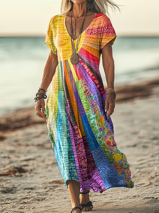 Liorah | Bohemian Midi Dress