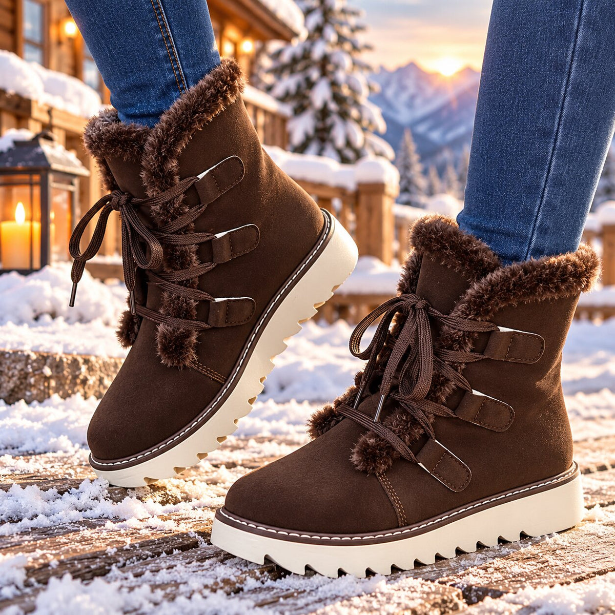 Maiken™ - Waterproof, Slip-Resistant Winter Boots with Soft Lining