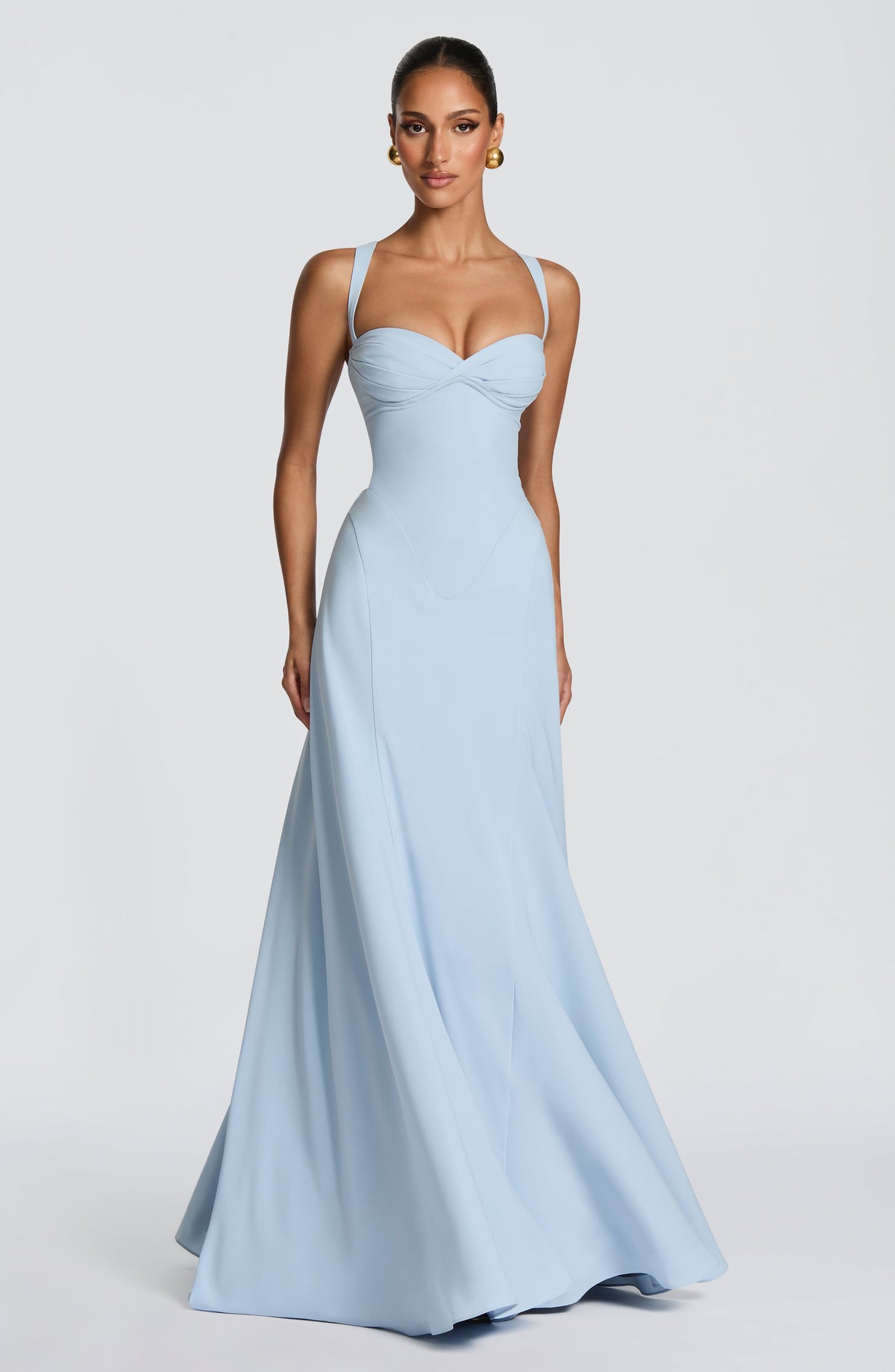 Amara | Elegance Maxi Dress with Sweetheart Neckline