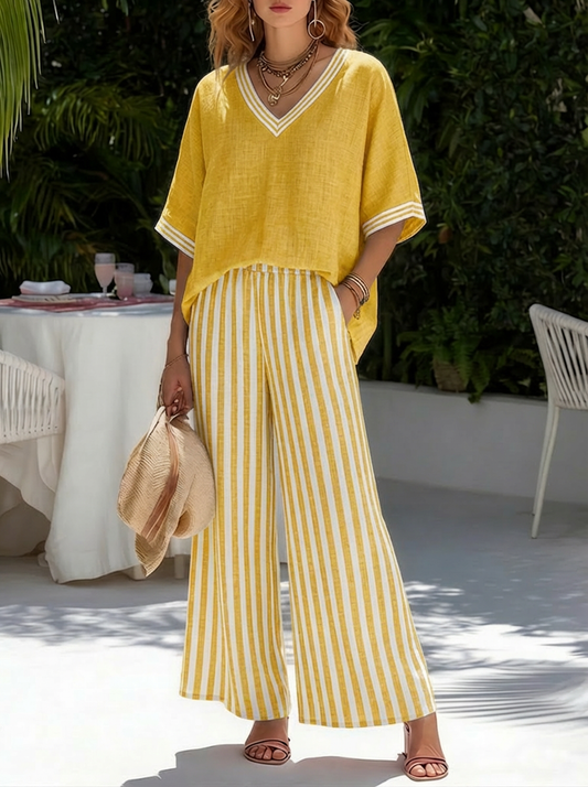 Juliette | Striped Summer Set