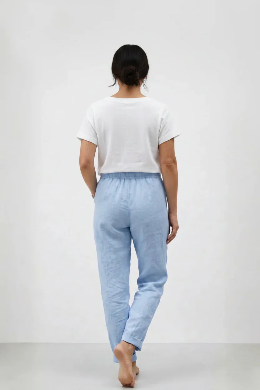 Sophie | Flowing Cotton & Linen Trousers
