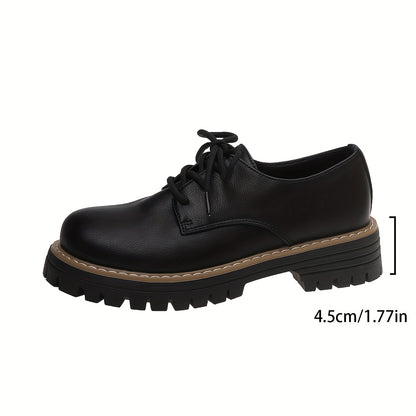 Tabitha™ | Chunky Lace-Up Shoes