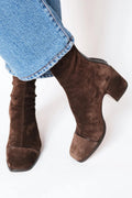 Margo™ | Suede Elegance Ankle Boots