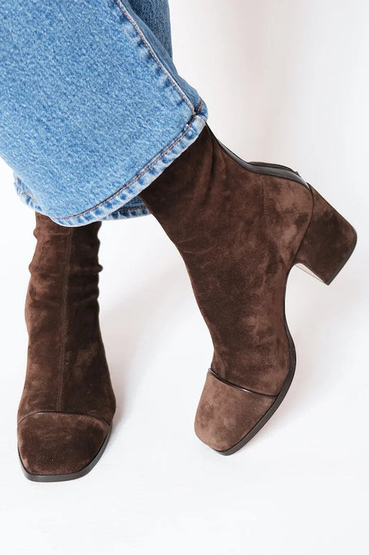 Margo™ | Suede Elegance Ankle Boots