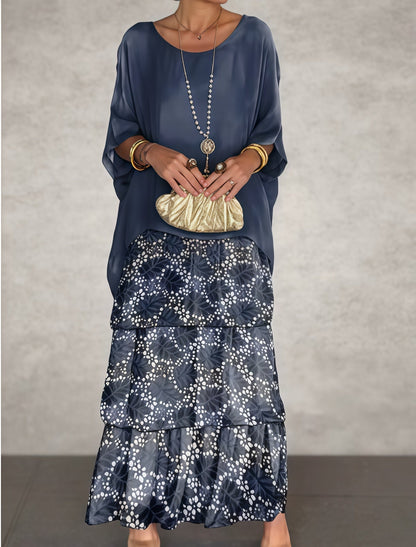 Dahlia | Flowing Ruffle Maxi Dress