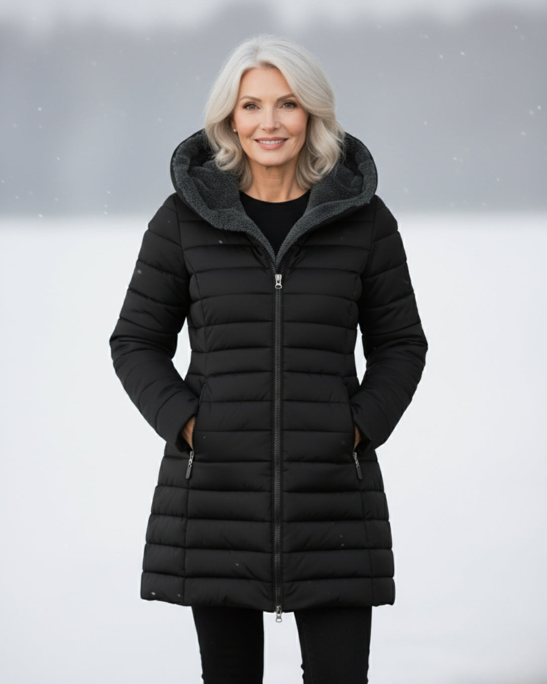 Harriet | Fleece Lined Puffer Coat