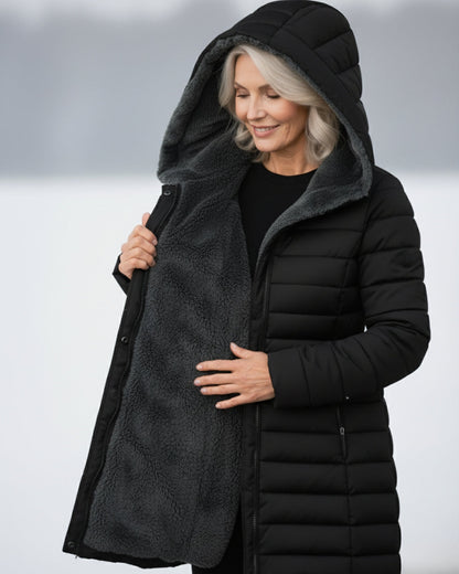 Harriet | Fleece Lined Puffer Coat