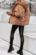 MARISA | Plush Comfort Hooded Jacket