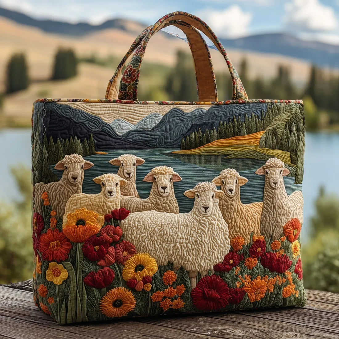OVELLA | HANDMADE OVEJAS BAG BY THE LAKE