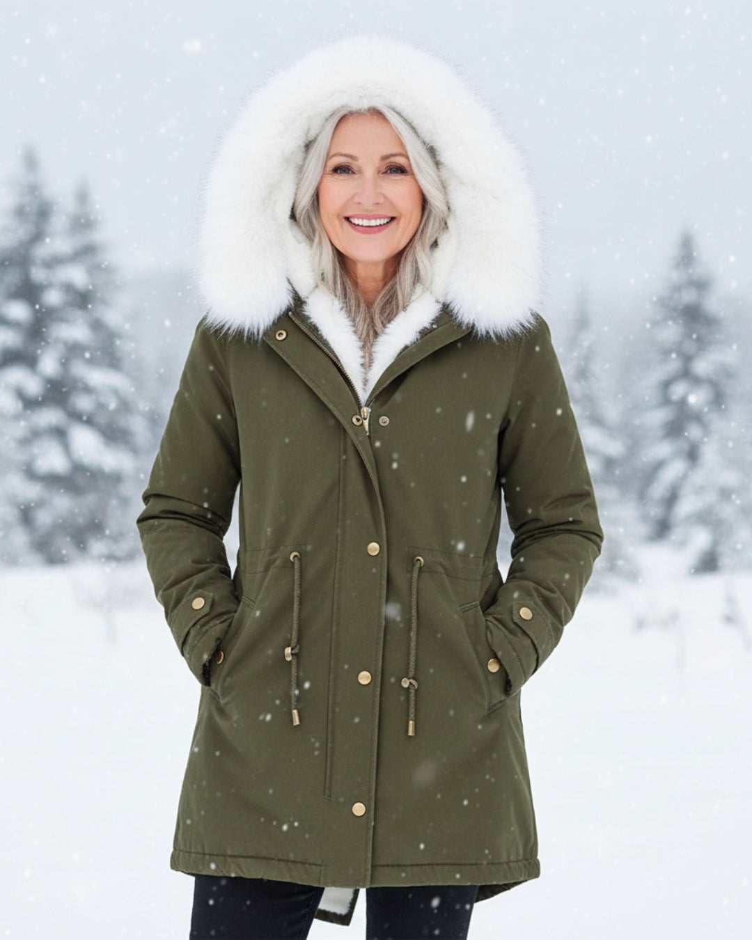 Isla | Fur Hood Parka