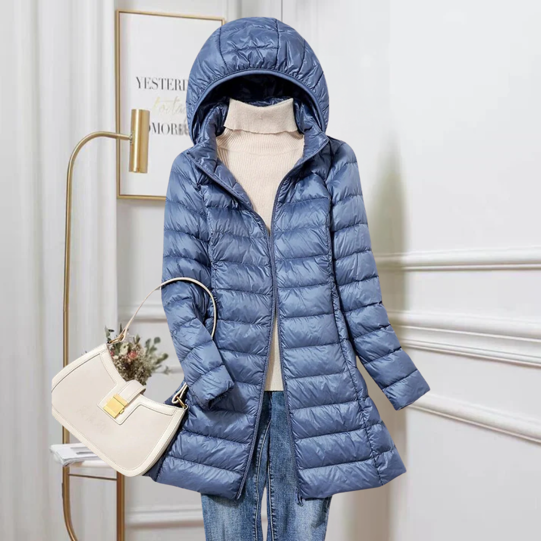 Maison | Lightweight Hooded Puffer Coat