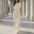 Aria | Belted Jumpsuit