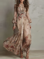 Elodie | Elegant Floral Summer Dress