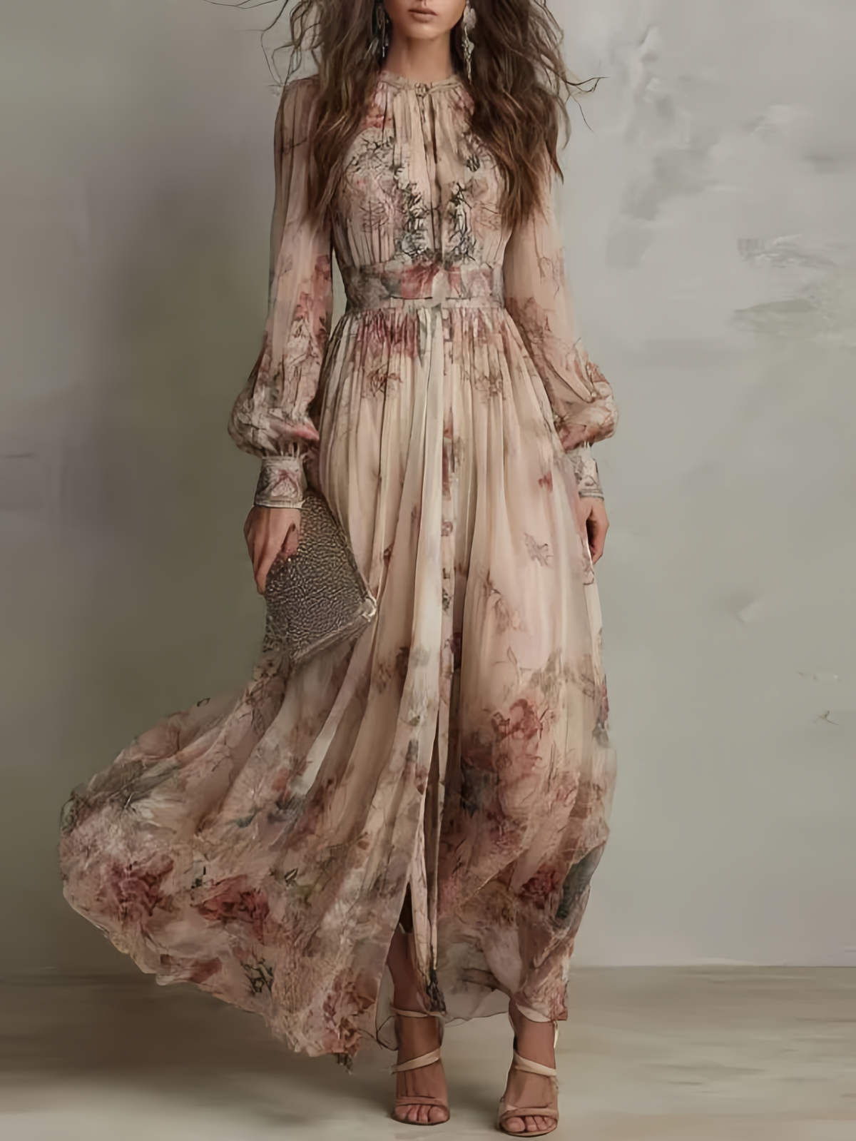 Elodie | Elegant Floral Summer Dress
