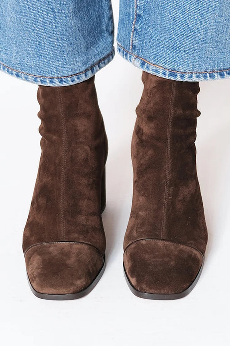 Margo™ | Suede Elegance Ankle Boots