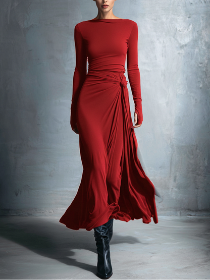 Darcy | Wrap Maxi Dress