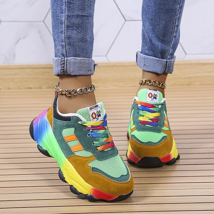 Isolina | Colourful Comfort Sneakers