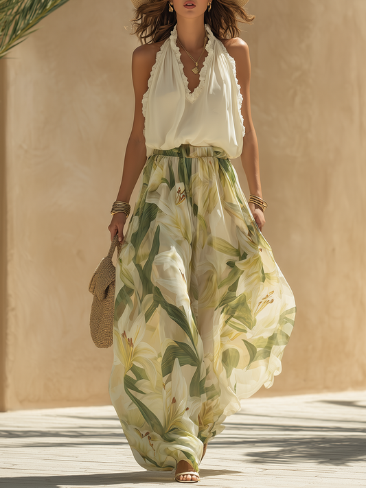 Sienna | Lily Print Two-Piece Set