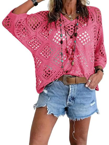 Triana | Relaxed Open-Knit Jumper
