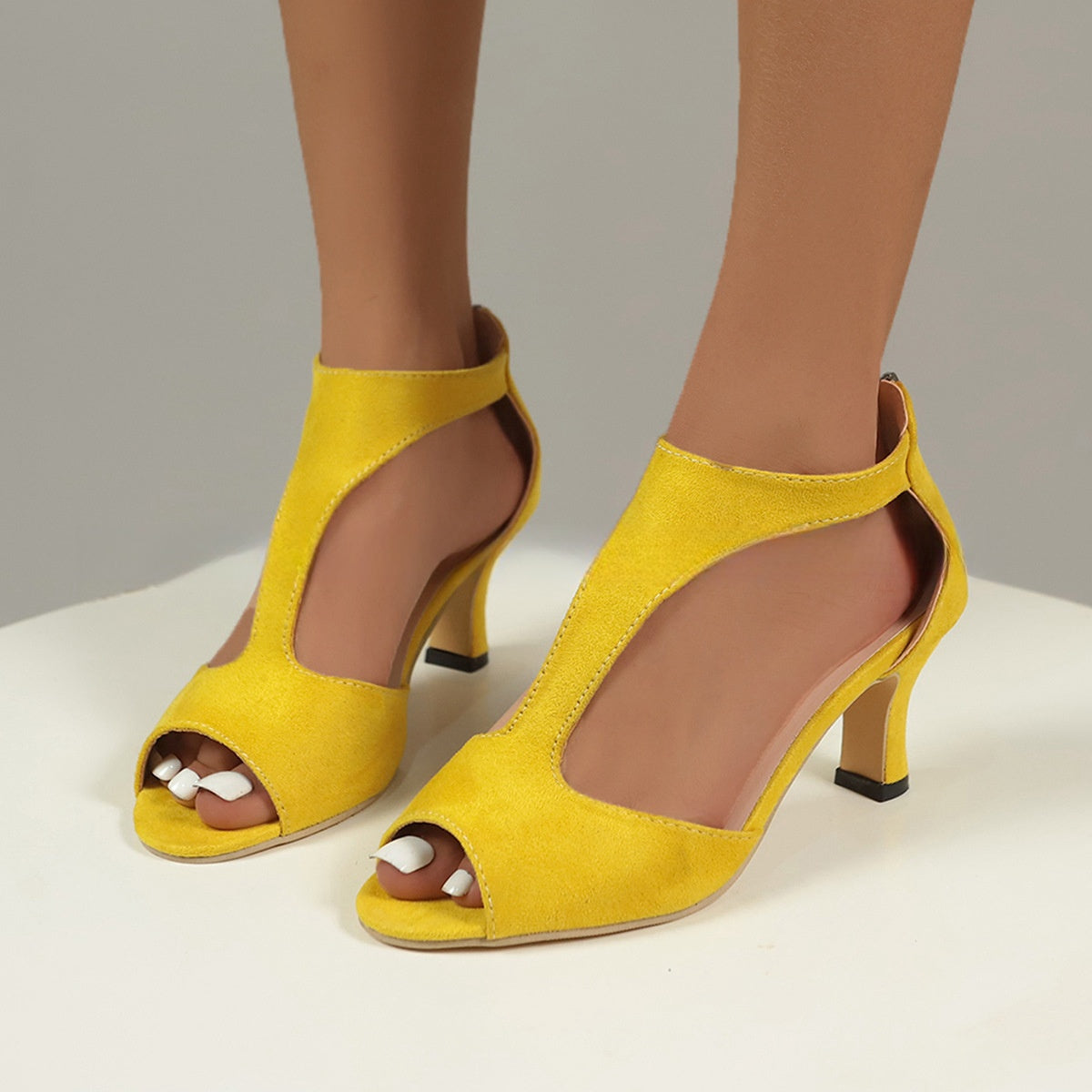 Valentina | Elegant Cut-Out Heels