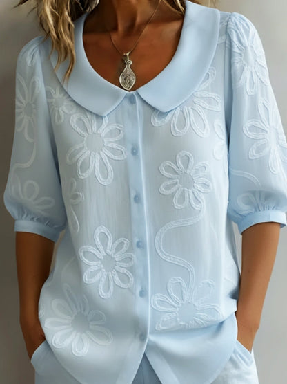 Romilly | Lightweight Floral Blouse