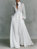 Iris | Minimalist Maxi Dress