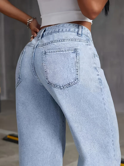 PHILIPPA | Trendy High-Waisted Denim