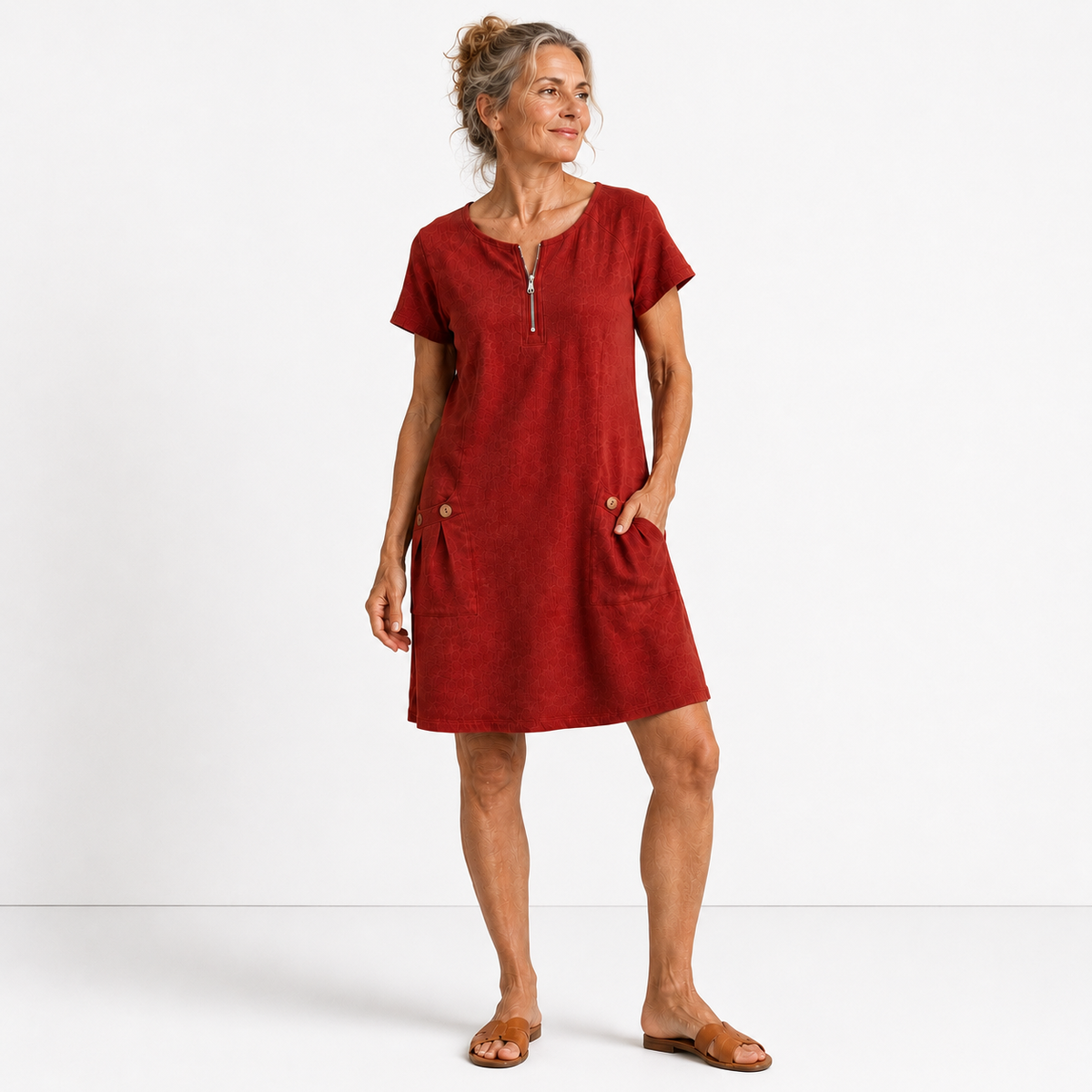 Sadie - Cotton & Linen Casual Dress