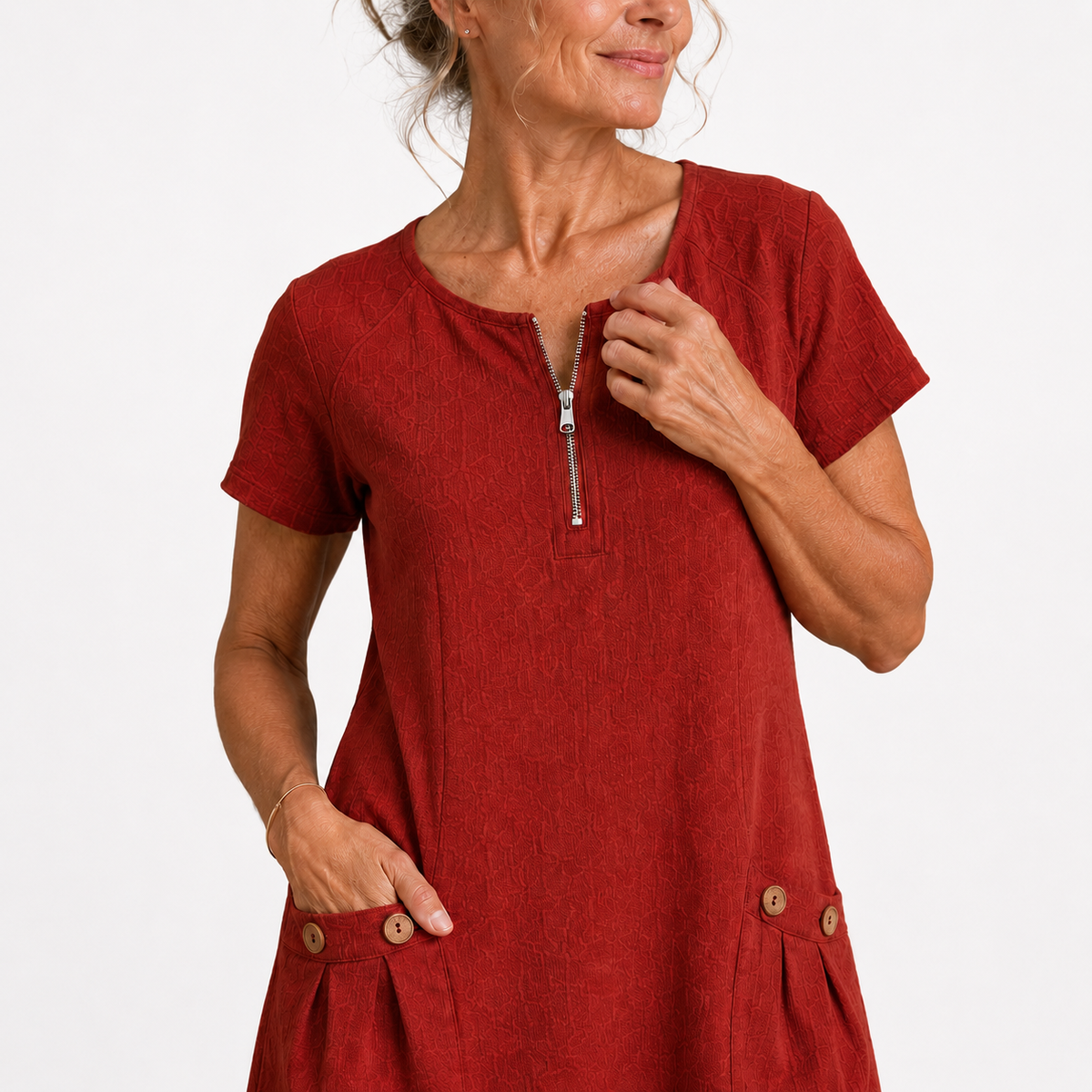 Sadie - Cotton & Linen Casual Dress