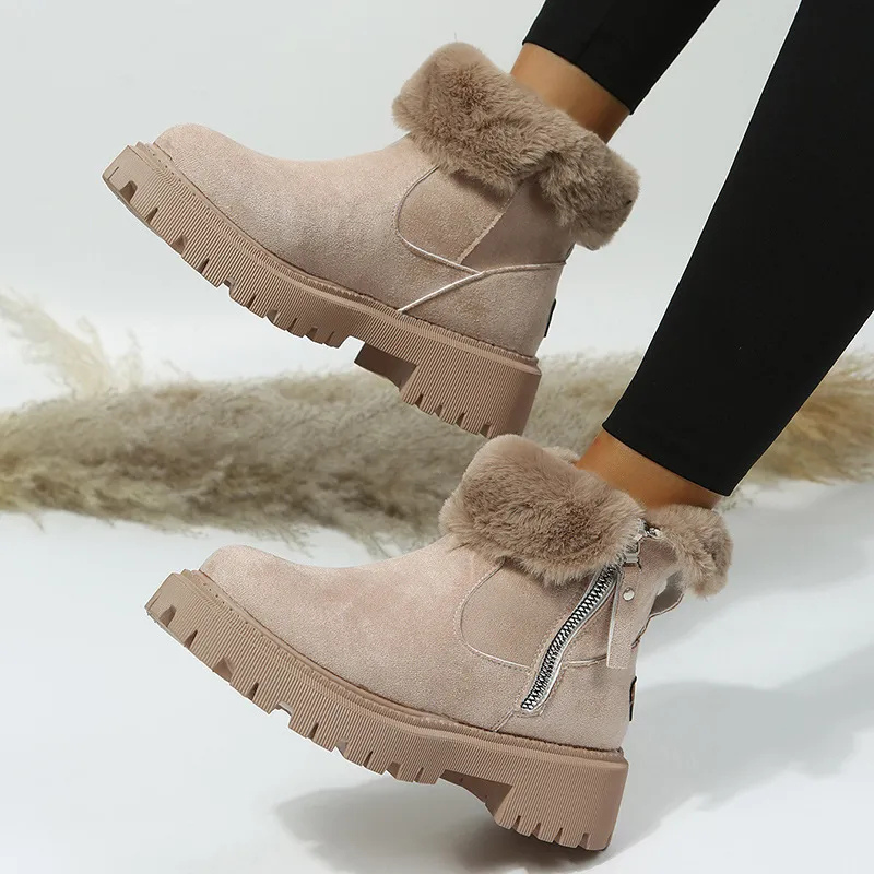 Harriet™ | Cosy Zip-Up Ankle Boots