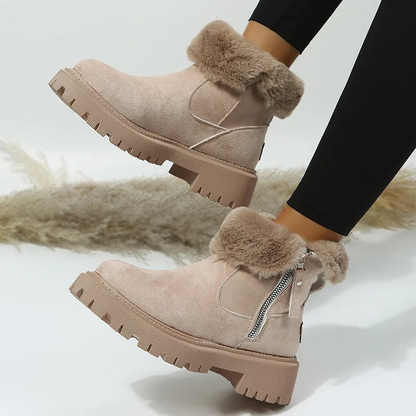 Harriet™ | Cosy Zip-Up Ankle Boots