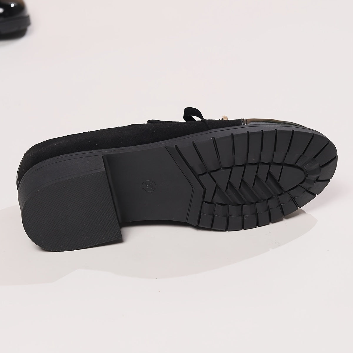 Hattie™ | Patent Toe Bow Loafers