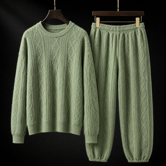 Everton Soft Cable-Knit Lounge Set