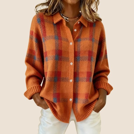 WESTERTON RETRO CHECK SWEATER