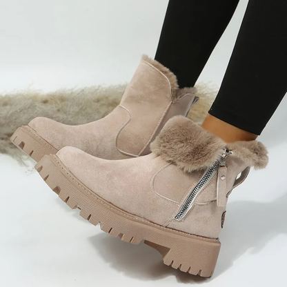 Harriet™ | Cosy Zip-Up Ankle Boots