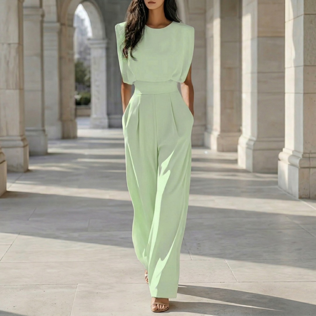 Aria | Belted Jumpsuit