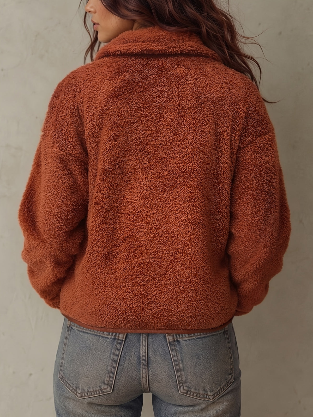 The Hazel™ – Zip-Up Teddy Jacket