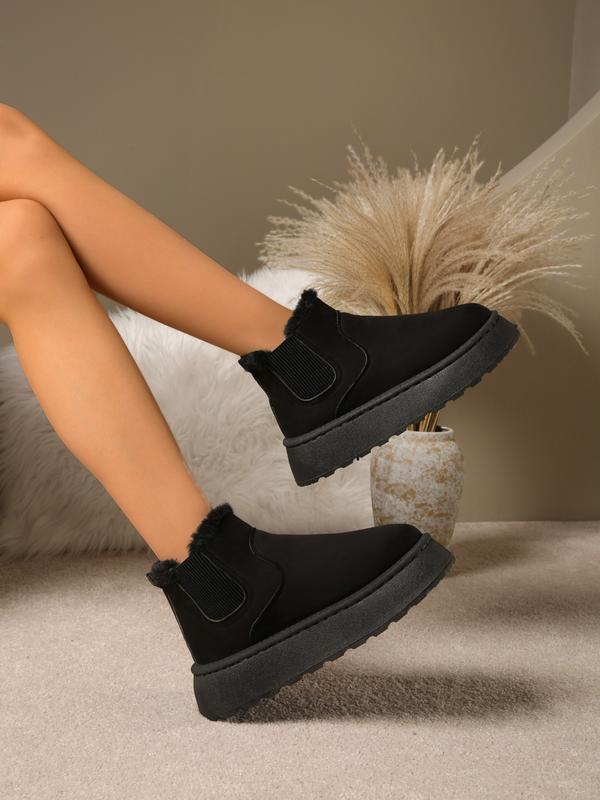 LUCY | Thick Sole Snow Boots