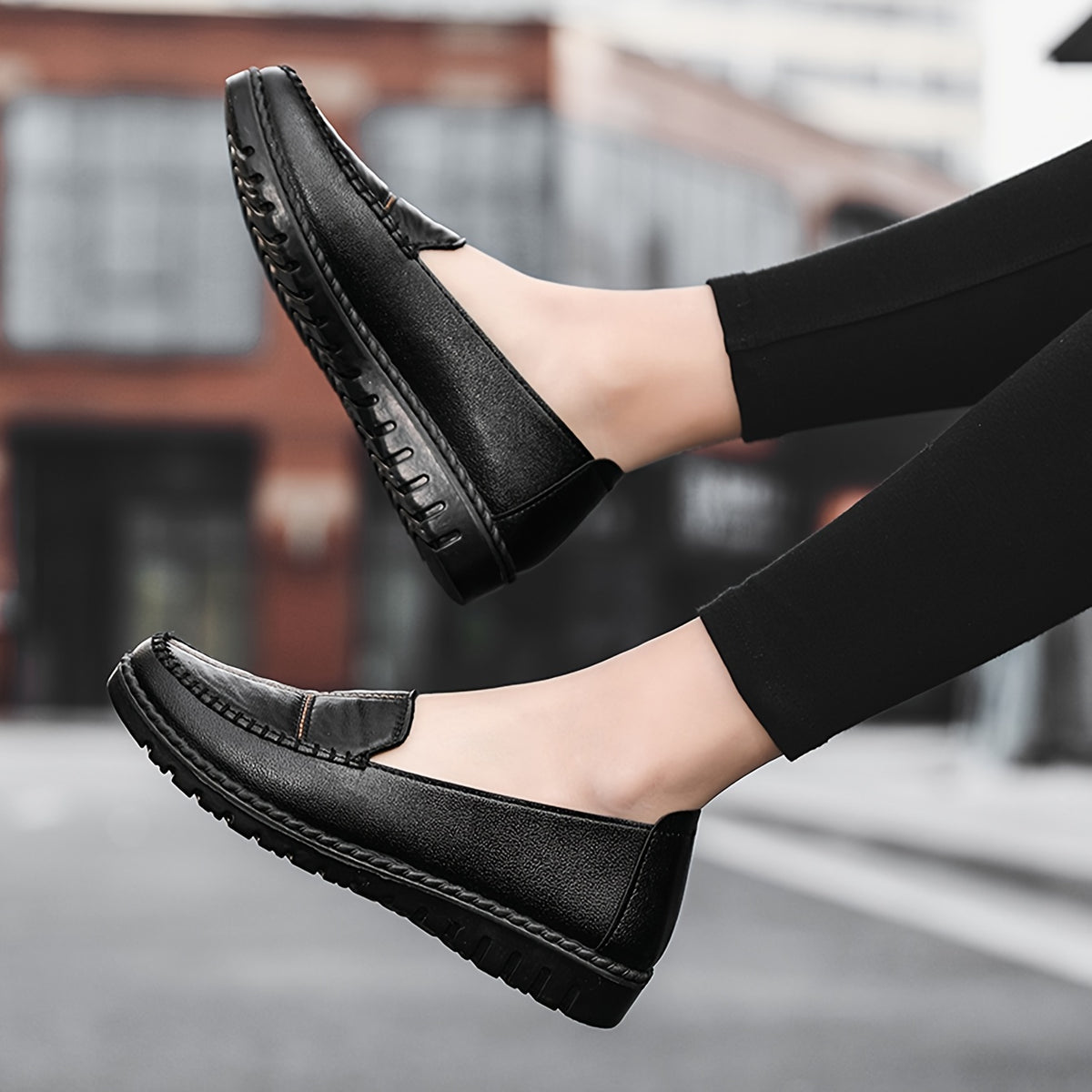 Edith™ | Stitched Comfort Loafers