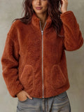 The Hazel™ – Zip-Up Teddy Jacket