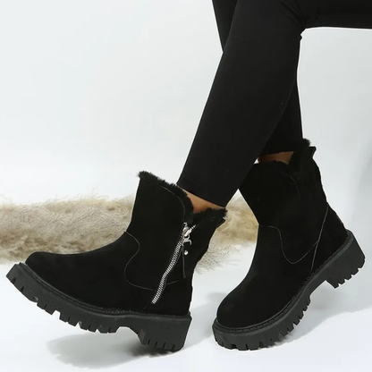 Harriet™ | Cosy Zip-Up Ankle Boots