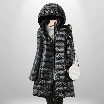 Maison | Lightweight Hooded Puffer Coat