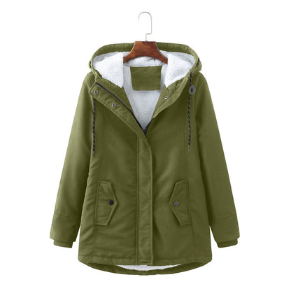 Nadine™ | Cozy Hooded Weatherproof Coat