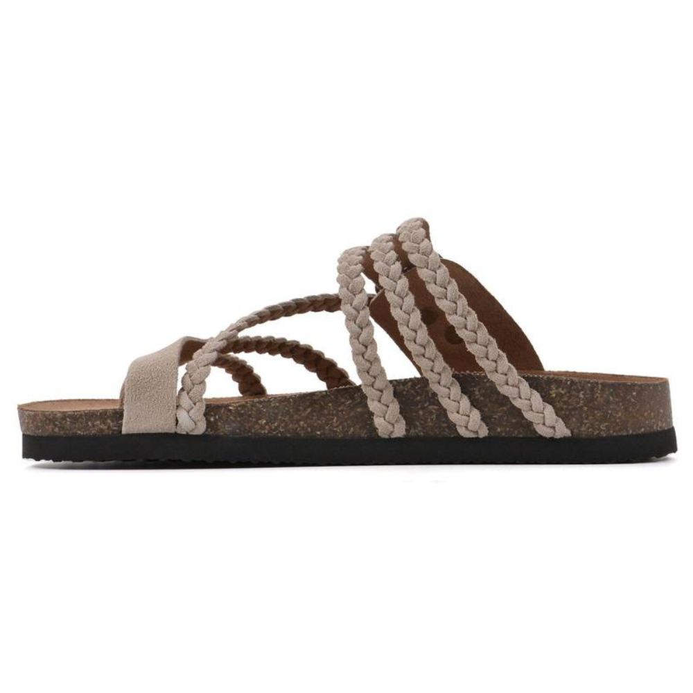 Isla™ — Elegant Orthopaedic Woven Sandals