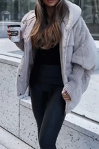 MARISA | Plush Comfort Hooded Jacket