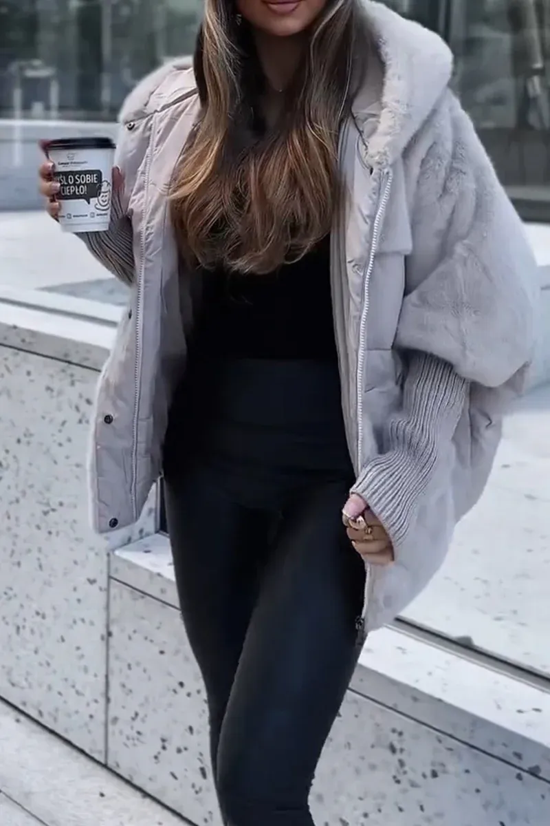 MARISA | Plush Comfort Hooded Jacket