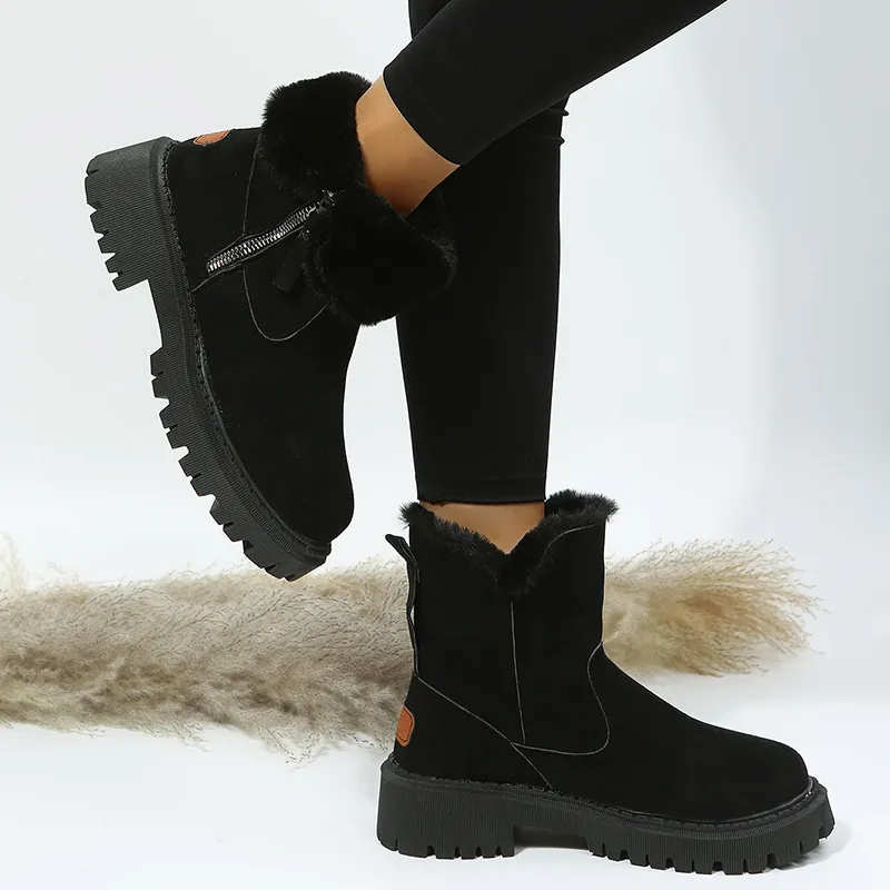 Harriet™ | Cosy Zip-Up Ankle Boots